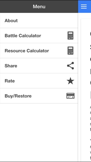 Calculator for Galaxy Empire