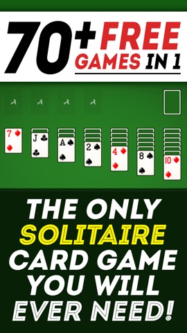 Solitaire 70+ Free Card Games in 1 Ultimate Classic Fun Pack : Spider, Klondike, FreeCell, Tri Peaks, Patience, and more for relaxingのおすすめ画像4