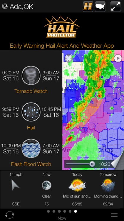 Early Warning Hail Alert and Weather App by HAIL PROTECTOR