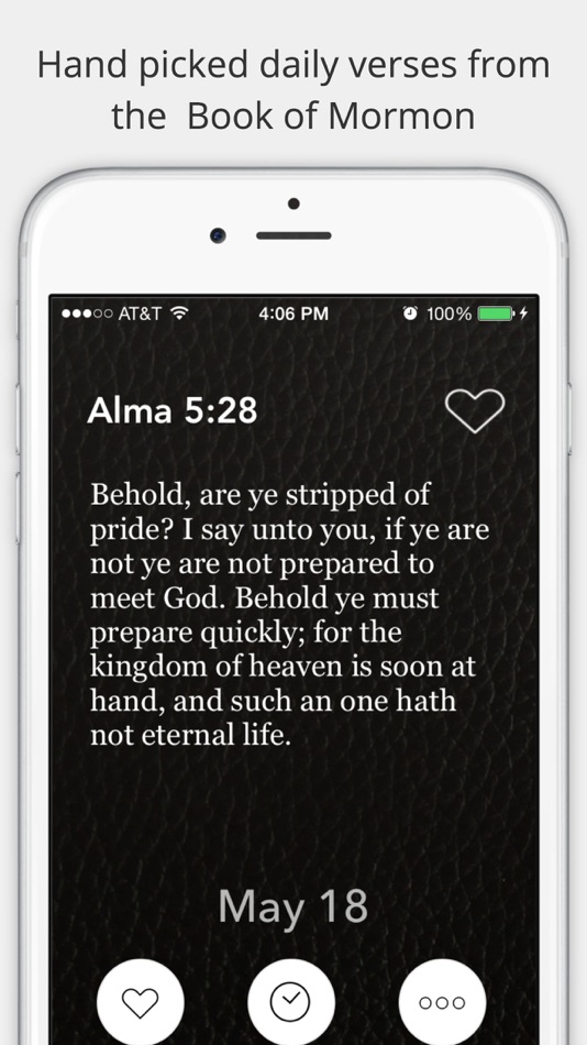 #1. LDS Daily Scriptures - Inspirations from the book of mormon, spiritual bread (iOS) 由: Kalden Ficklin