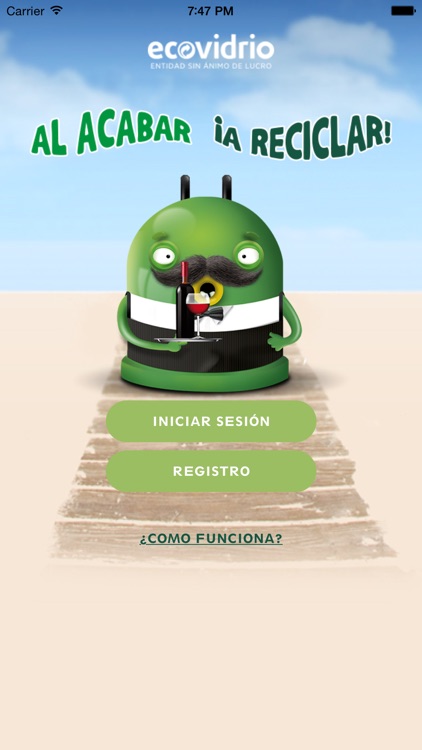 Al acabar a reciclar