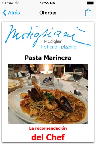 Modigliani - Trattoria Pizzeria screenshot 2