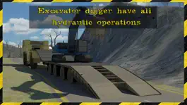 Game screenshot экскаватор транспортер спасательных 3d simulator- быть готовы, чтобы спасти автомобилей в этой экстремальной высокой мощности экскаватора apk