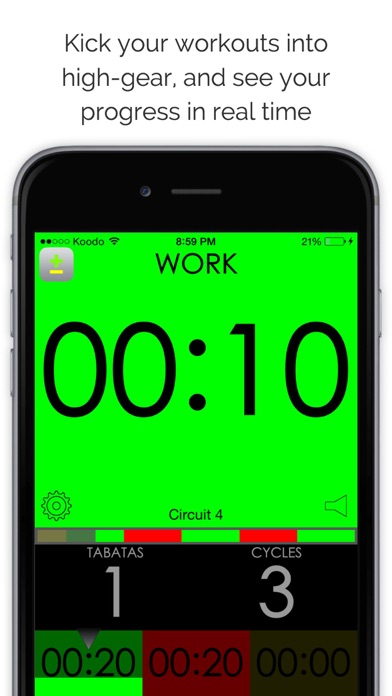 Screenshot #1 pour Tabata Time Pro