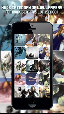 Game screenshot Game Wallpapers & Backgrounds  – Top Video Games images with Photo Editor, Puzzle Game in HD quality apk