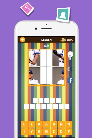 Quiz Word Baseball Edition - Guess Pic Fan Trivia Game Free screenshot 3