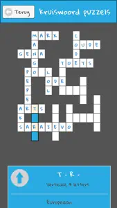 Crossword Puzzles in Dutch screenshot #1 for iPhone