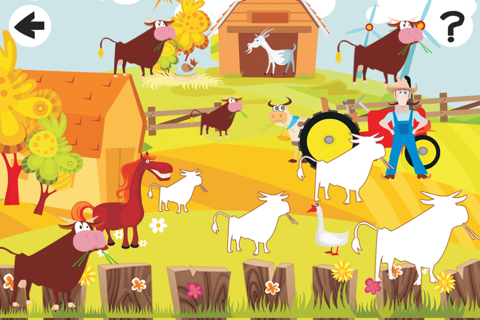 A Sort By Size Game for Children: Learn and Play with Farm Animals screenshot 4