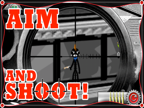 A Stickman Sniper - 無料 射撃 アサシン ゲームのおすすめ画像3