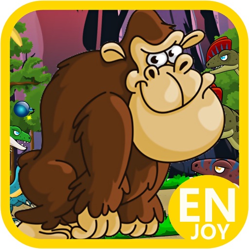 The Monkey  Battle flight Adventure Games Free Icon