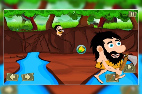 Run Jungle Escape : The Falling Prehistoric Pit - Pro screenshot 2