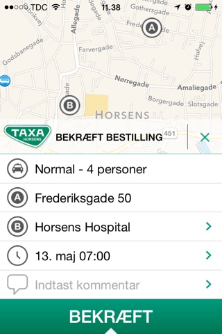 Horsens Taxa screenshot 3