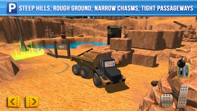 Screenshot from Mining Trucker Parking Simulator a Real Digger Construction Truck Car Park Racing Games