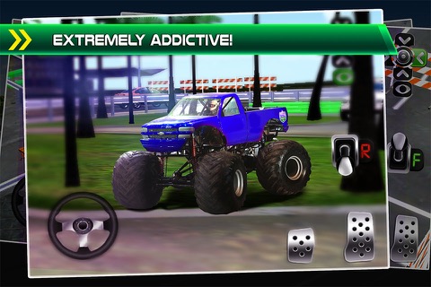 Monster Truck Parking Simulator - 3D Car Bus Driving & Racing Gamesのおすすめ画像4