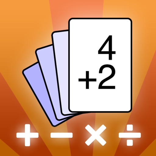 Flippin Math Facts - addition, subtraction, multiplication and division flash cards and timed tests icon