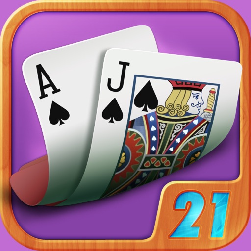 Jackpot Blackjack 21 Free - Vegas Card Casino Games Icon