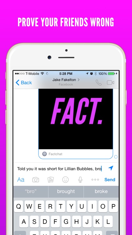FactChat: make and share gifs from millions of facts