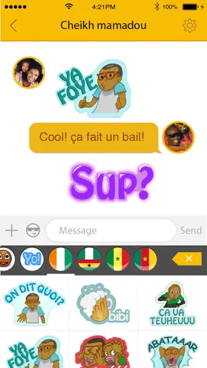 Ginger Messenger screenshot 1
