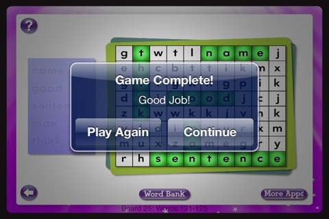 Word Search: Sight Words screenshot 3