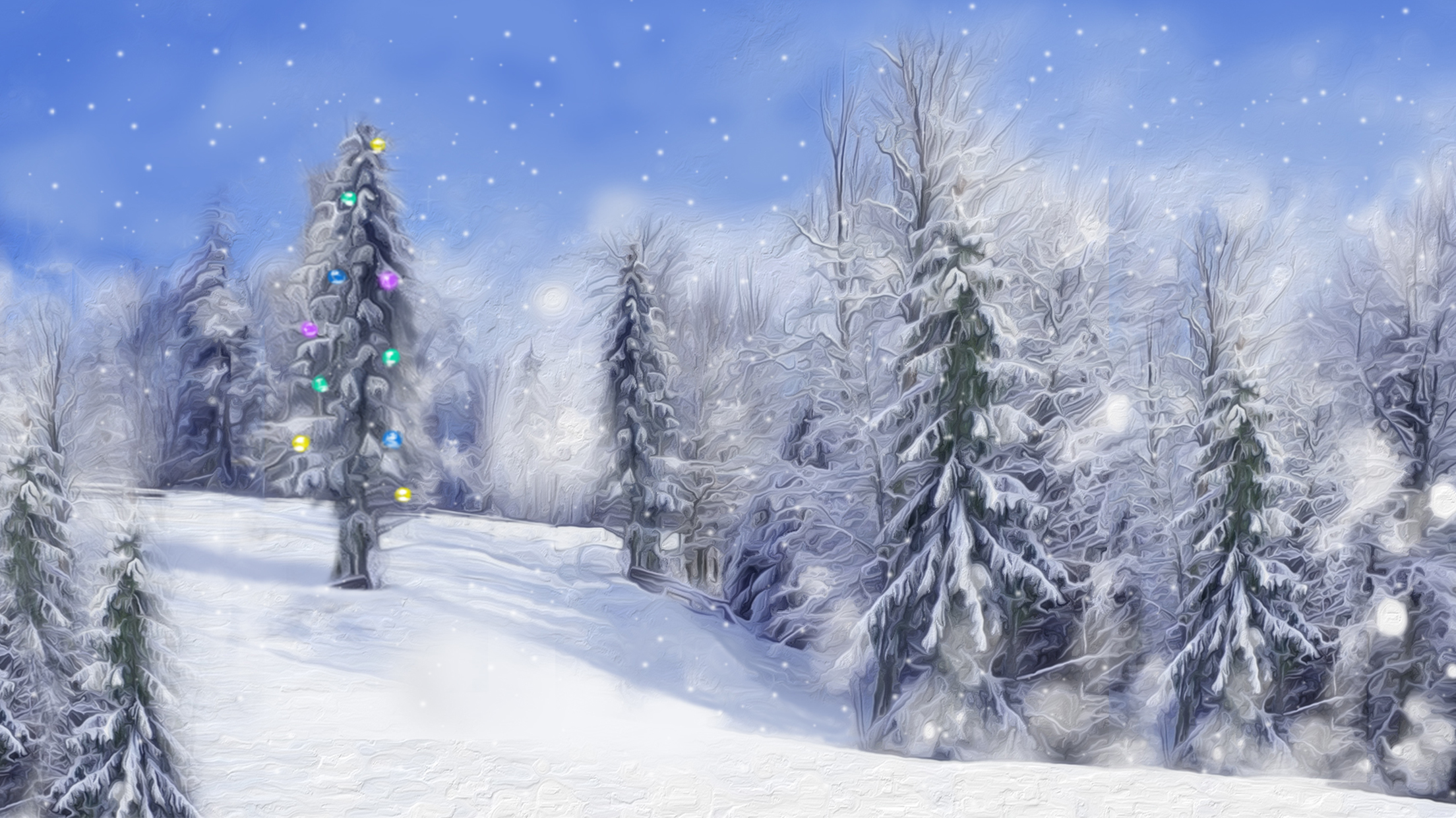 Christmas Snowfall screenshot 4