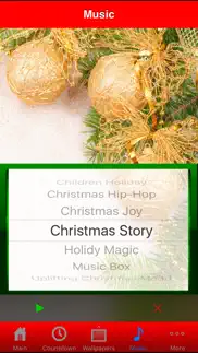 christmas all-in-one (countdown, wallpapers, music) iphone screenshot 3