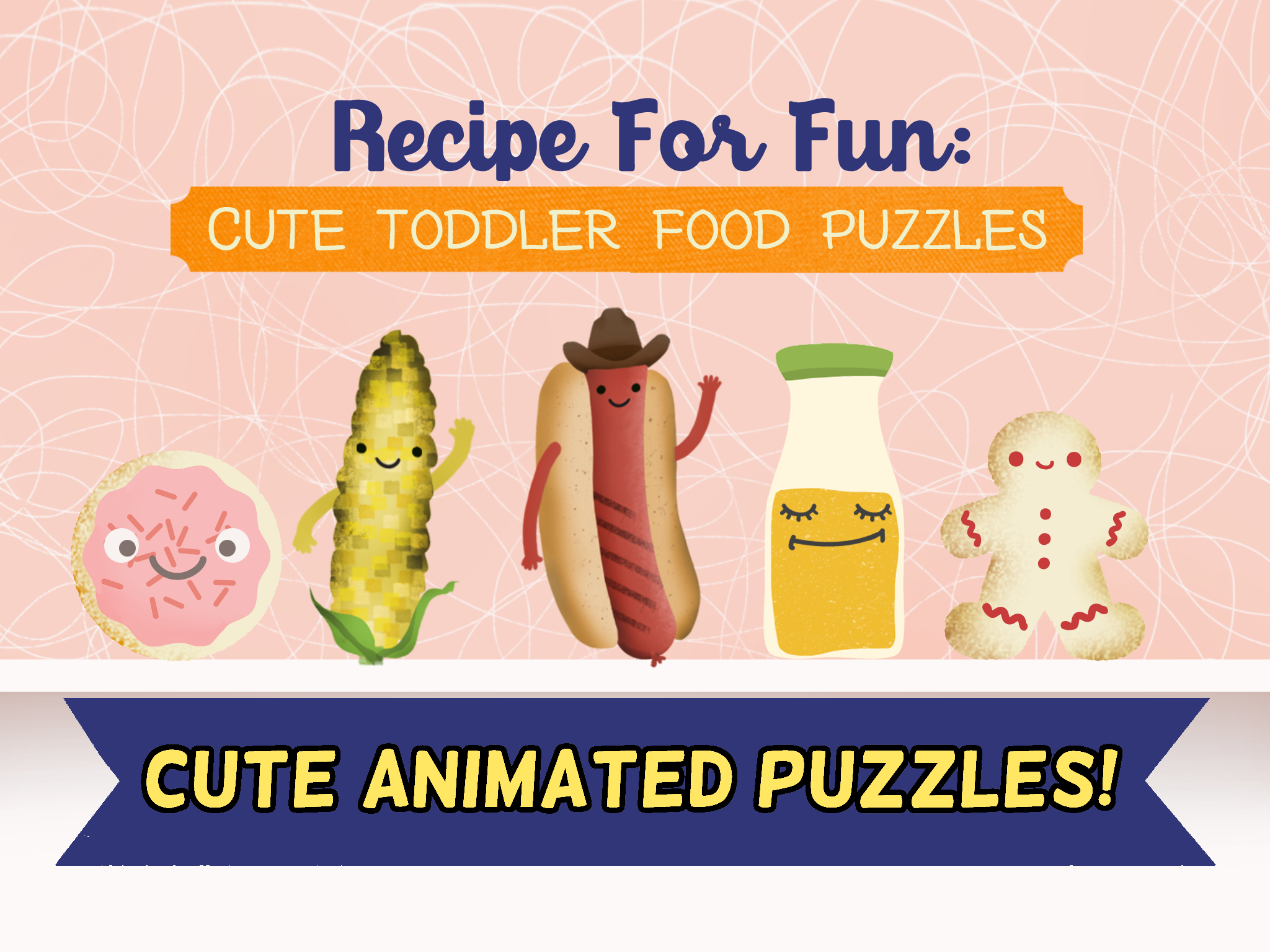 Recipe for Fun: Cute Toddler Food Puzzles