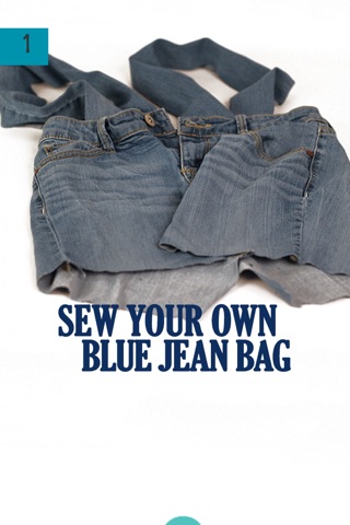 Sew Your Own Blue Jean Bag screenshot 3