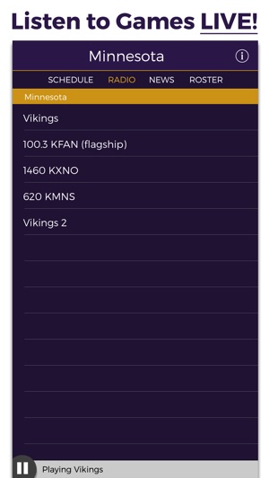 Minnesota Football Radio & Live Scores(圖1)-速報App
