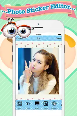 Game screenshot Photo Sticker Editor apk