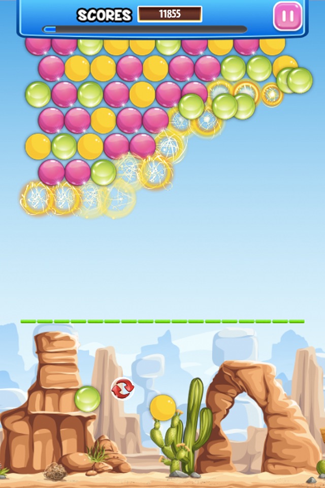 Cowboy Bubble Fancy - FREE Pop Marble Shooter Game! screenshot 2