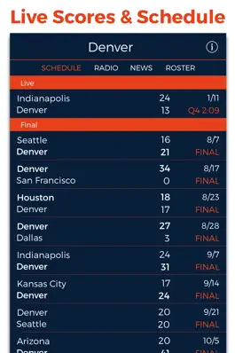 Game screenshot Denver Football Radio & Live Scores hack