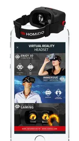 Game screenshot Homido 360 VR player mod apk
