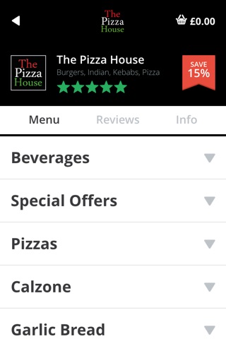 The Pizza House screenshot 3