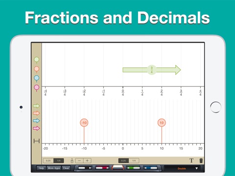 Number Line Manipulative screenshot 3