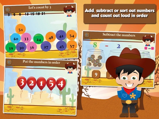Screenshot #5 pour Cowboy Kid Goes to School 1