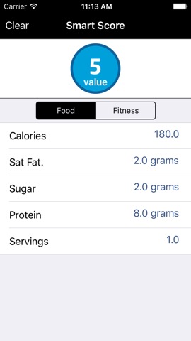 Smart Score - Food and Fitness Points Calculatorのおすすめ画像1