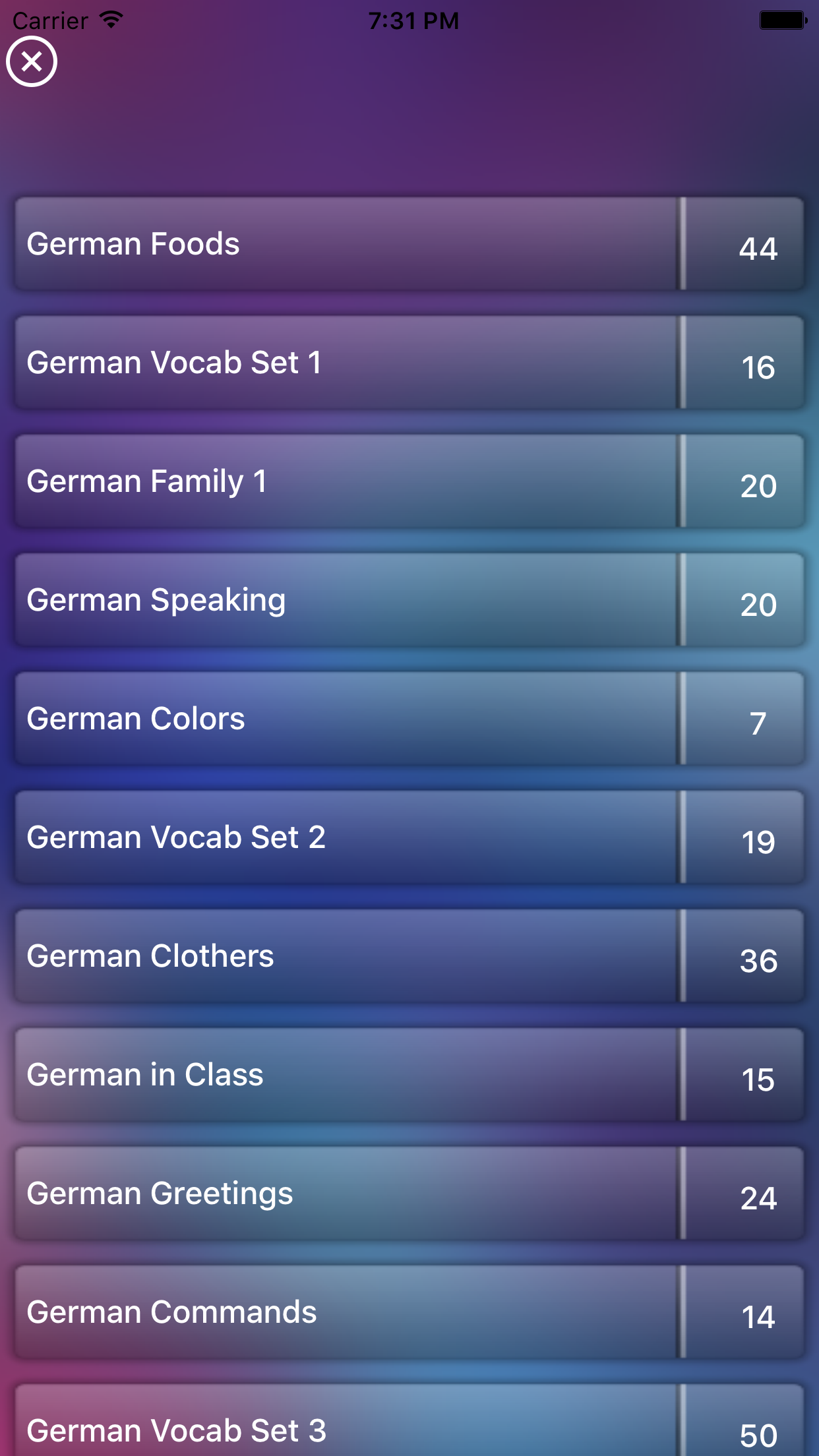 German Practice screenshot 4