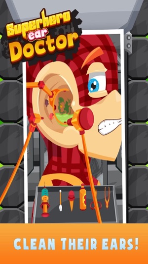 Superhero Ear Doctor Adventure Game Salon Free(圖2)-速報App