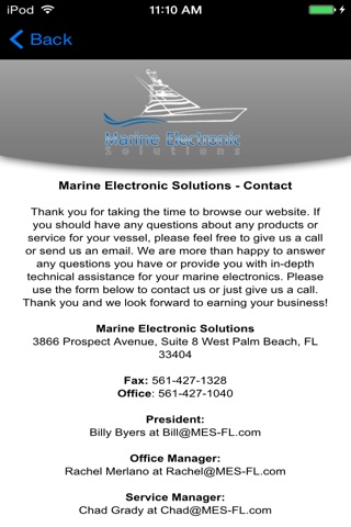 Marine Electronic Solutions screenshot 3