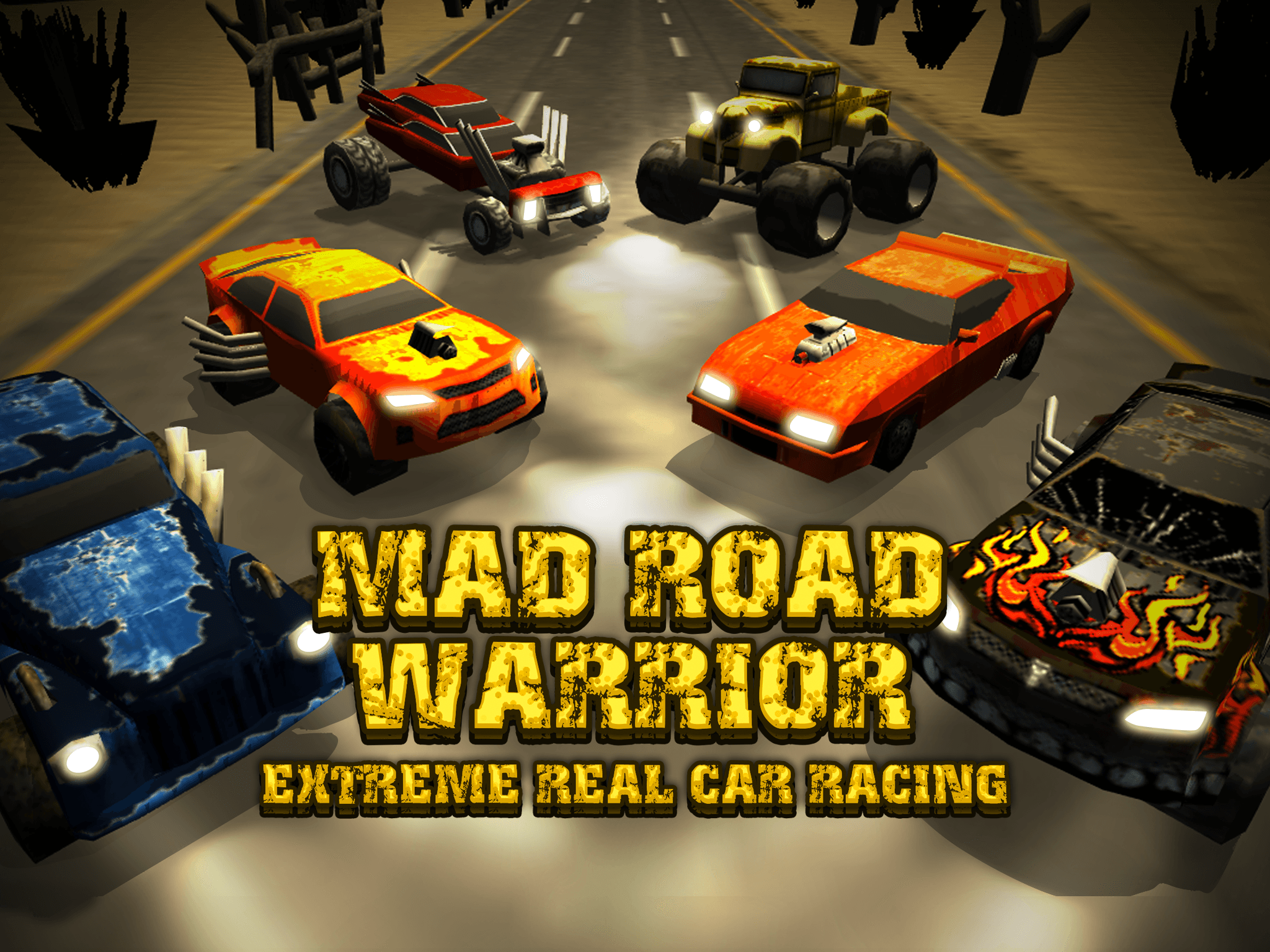 A Mad Road Warrior Extreme Real Car Racing: 3D Race Simulator Game screenshot 10