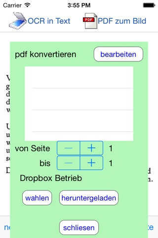 A Agile OCR in Text und pdf -Scanner ( optische Zeichenerkennung ) auf Deutsch  | ocr and pdf scanner in German screenshot 4