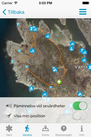 Vandring i Kosterhavet screenshot 3