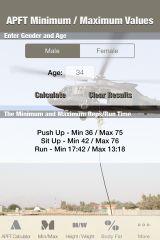 APFT Min / Max screenshot 3