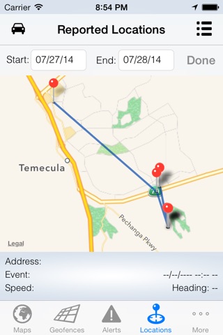 Medallion GPS screenshot 4