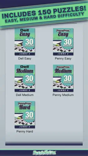 Penny Dell Jumbo Crosswords – Crossword Puzzles for Everyone! screenshot 2