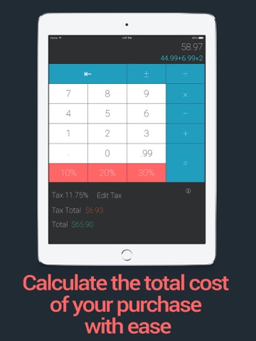 Screenshot #4 pour Sales Tax - Calculator