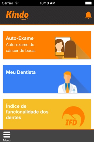 Kindo: central de saúde, sorriso e bem estar screenshot 2