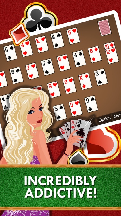 Carpet Solitaire Free Card Game Classic Solitare Solo screenshot-4
