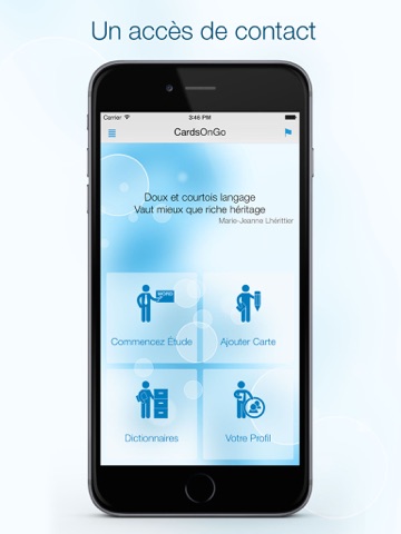 Screenshot #5 pour Cards On The Go: mots app de mémorisation d'une langue étrangère