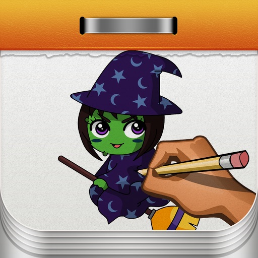 How to Draw Halloween iOS App
